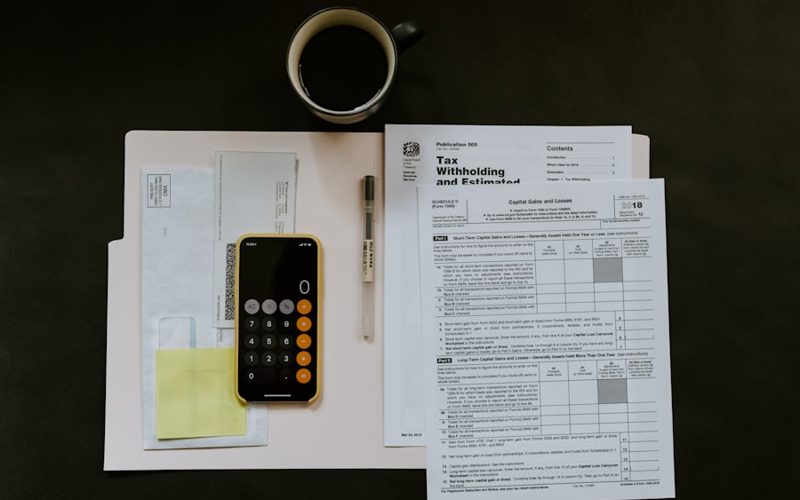 Keep receipts, statements and certificates, and store them digitally.